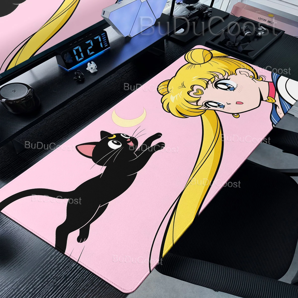 Anime Cute Mouse Pad S-Sailor Moon Computer Mousemat Speed Carpet For e-sports Player Keyboard Mousepad Office Desk Accessories