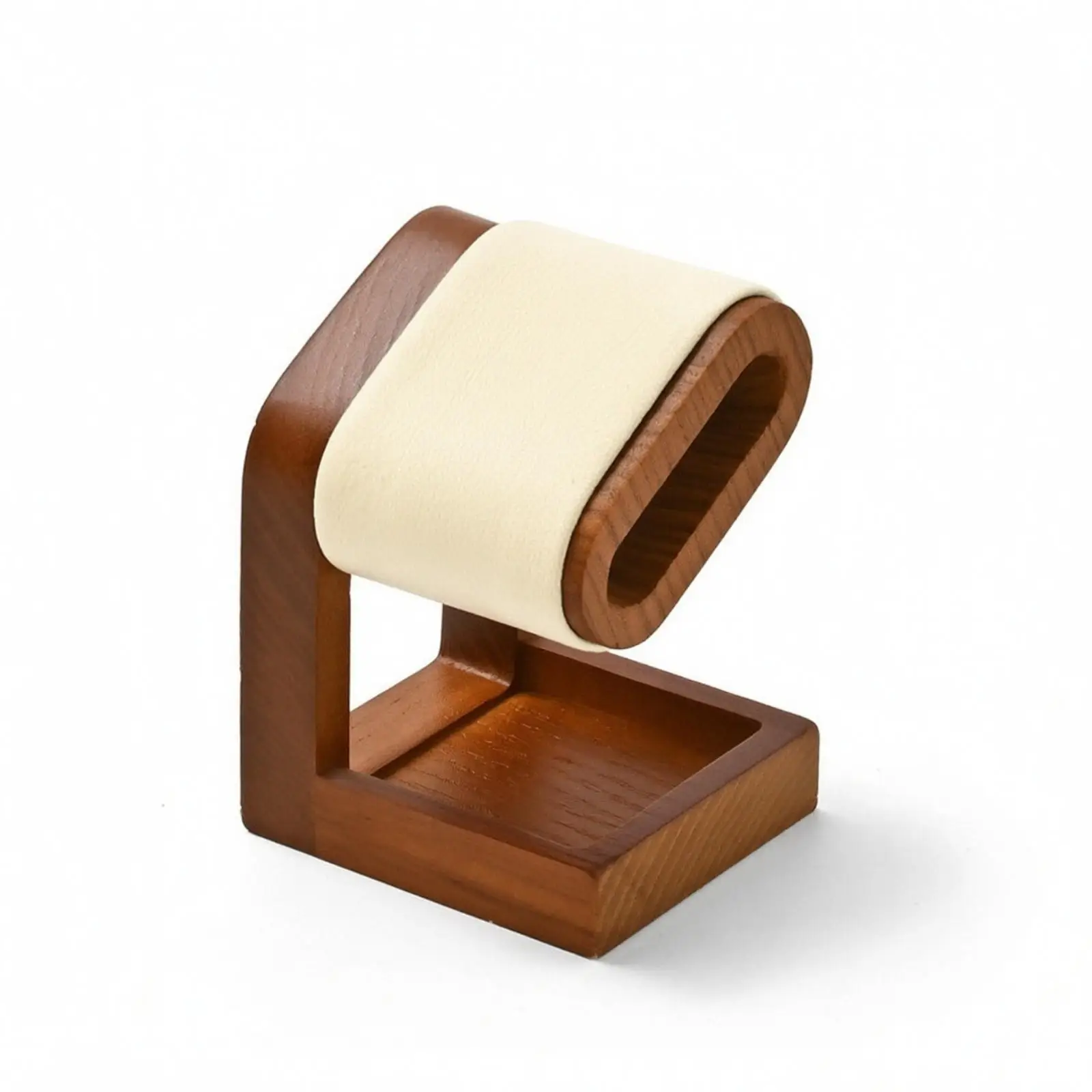 watch-display-stand-featuring-wooden-base-lightweight-for-nightstand