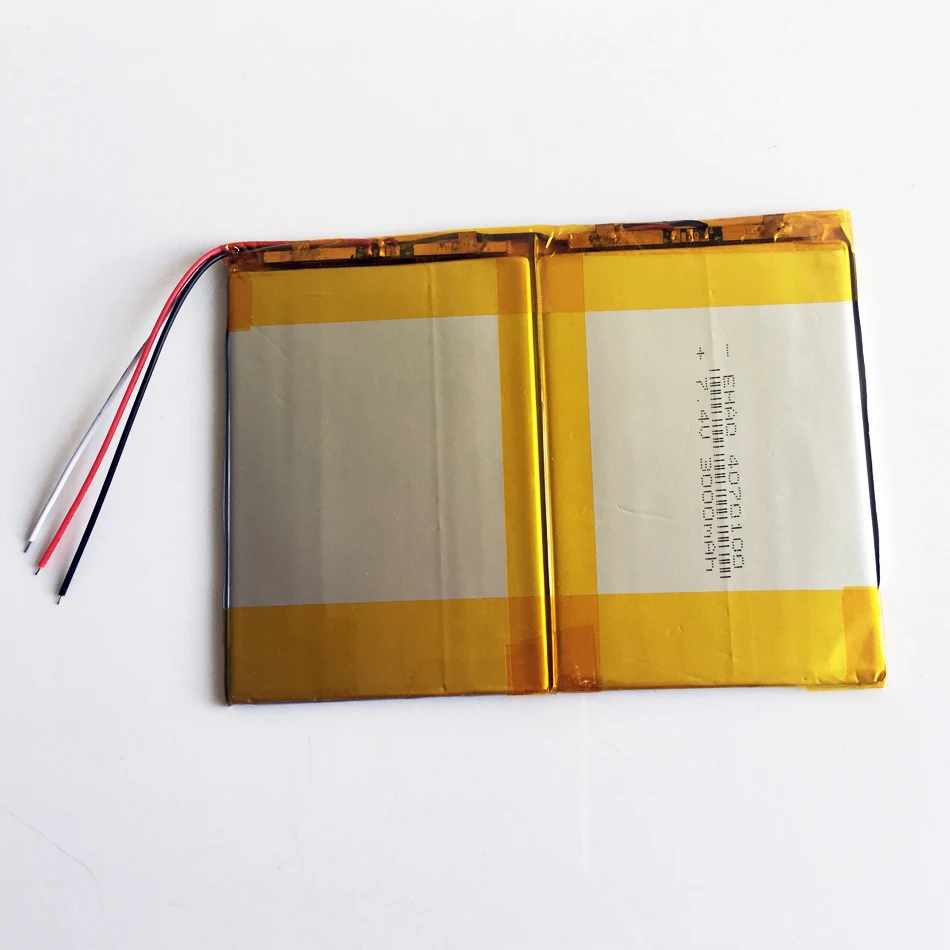 Pilha de bateria recarregável do polímero do lítio, Li-Po, GPS, PSP, DVD Power Bank, PAD, DIY, E-Book, Tablet, PC, 3.7V, 6000mAh, 40140100