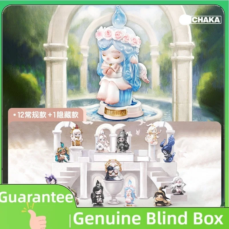 

Новая оригинальная серия Chaka Candle Whisper, слепая коробка, милая фигурка, настольная коллекция, украшение для стола, загадочная коробка, игрушка, подарок на день рождения
