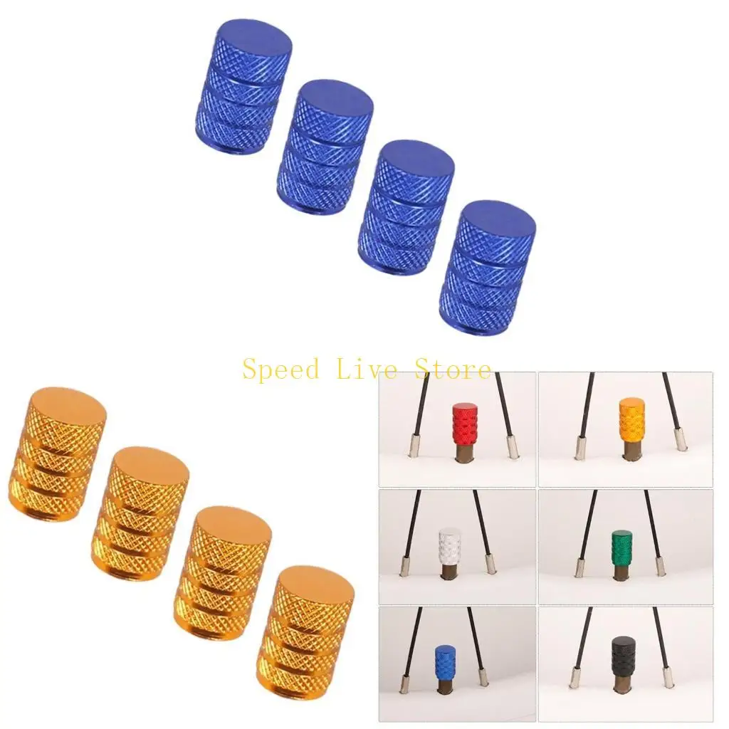 

547c Алюминиевые шины -клапаны стержни с стеблями Corrosaint Covers Apision Caps Caps Точные инженерные клапаны стволо