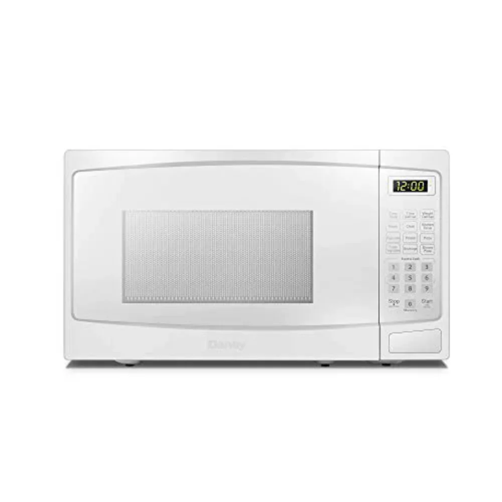 Danby 700 Watts 0,7 Cu.Ft. Microondas bancada com botão porta, 10 níveis de potência, 6 programas de cozinha