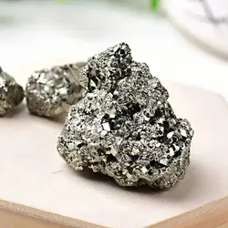 Natural pyrite raw stones crystal cluster rock mineral energy home decoration Mineral decorations specimen