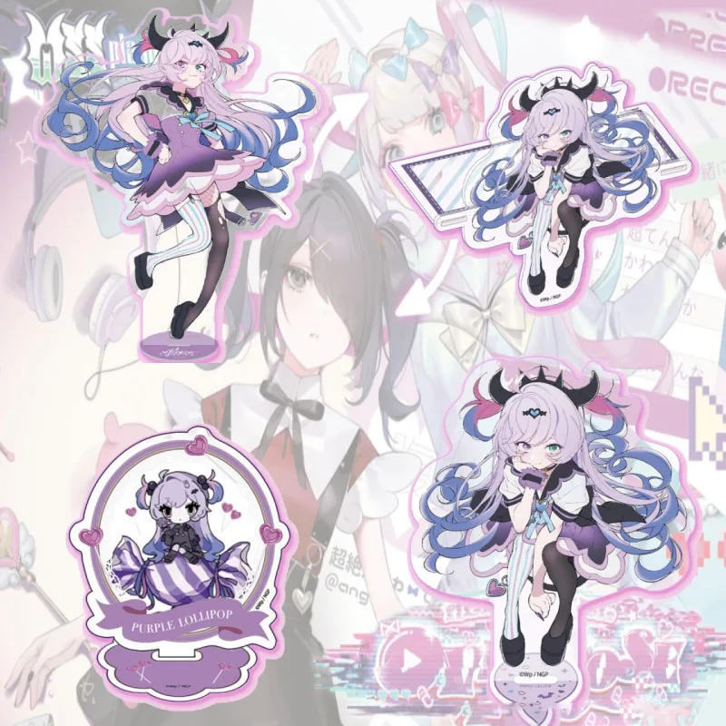 NEEDY GIRL OVERDOSE GAME 15CM Acrylic Figure Stand Figure Desktop Ornament Collecting Accessories Keychain