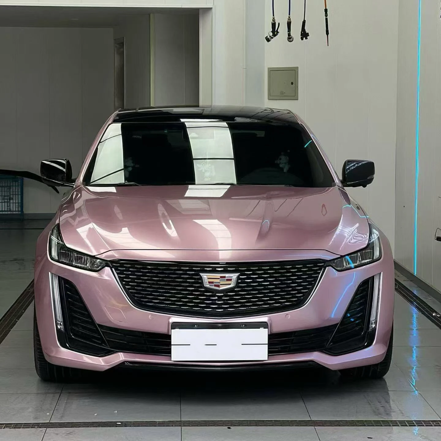 

PET Car Color Change Film Pink UV Resistant Waterproof Automotive Color Change Film