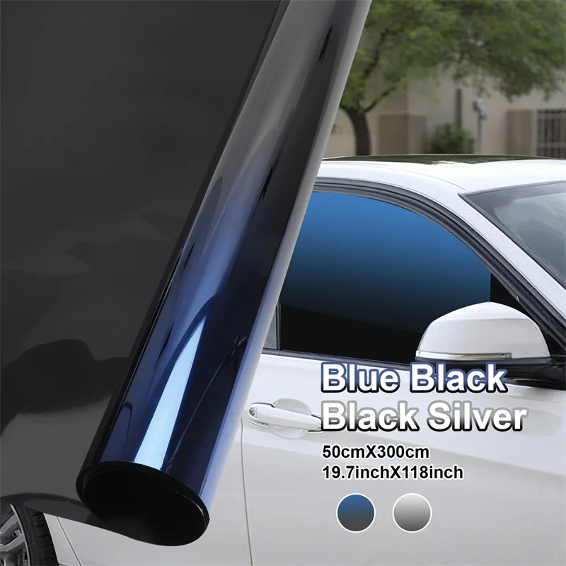 3 Meter Gradient Car Film Heat Insulation UV Protected Color Change Film Exterior Accessories Window Tint Side Windshield