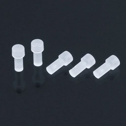 흰색 확산 LED 라이트 파이프, T자형 플라스틱, 1mm 라이트 가이드 컬럼, 1000 개 