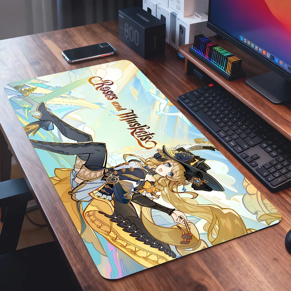 Gaming Accessories On Sale - Navia Genshin Impact Mouse Pad Square
