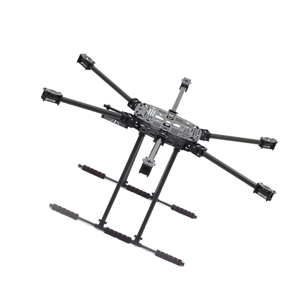 ZD 850 إطار سداسي الدوار 850 مم من ألياف الكربون بالكامل طقم إطارات Hexacopter مع معدات هبوط غير قابلة للطي لـ FPV