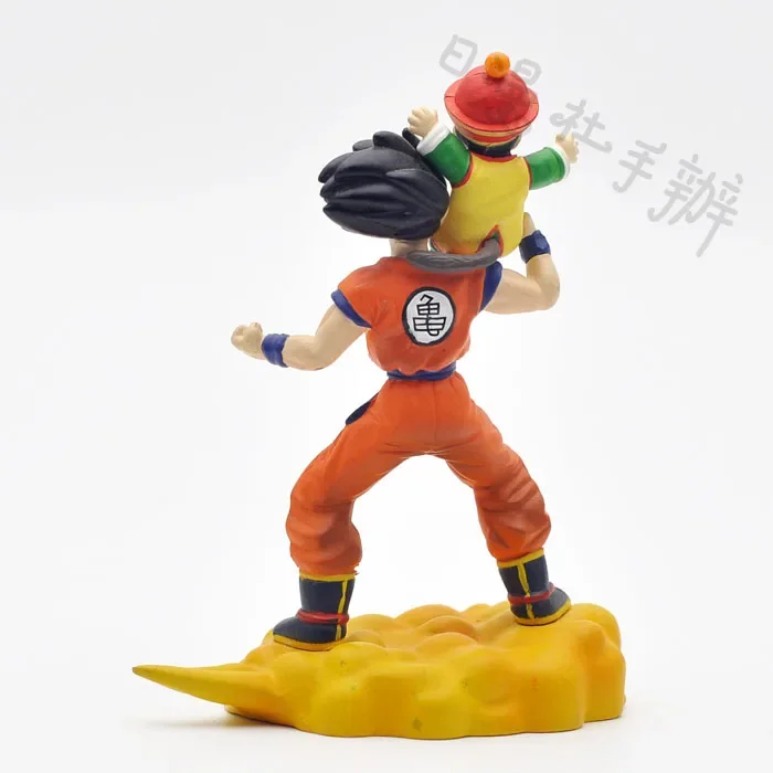 Action Figure Son Goku Son Gohan Parent-child C Seven-star Scene Big Egg Out of Print Model Toy