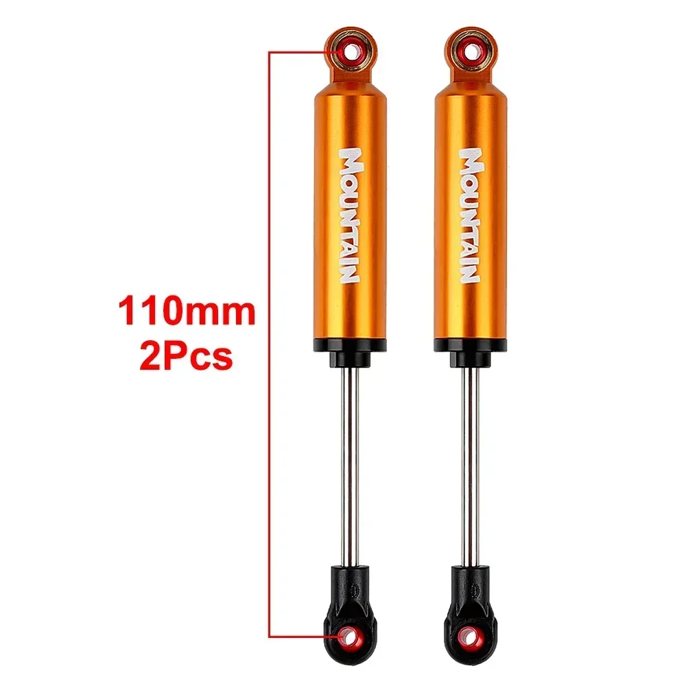 INJORA Ingebouwde Lente Schokdemper 90/100/110/120mm Demper Voor 1/10 RC Crawler auto Axiale SCX10 90046 Capra Redcat Gen8