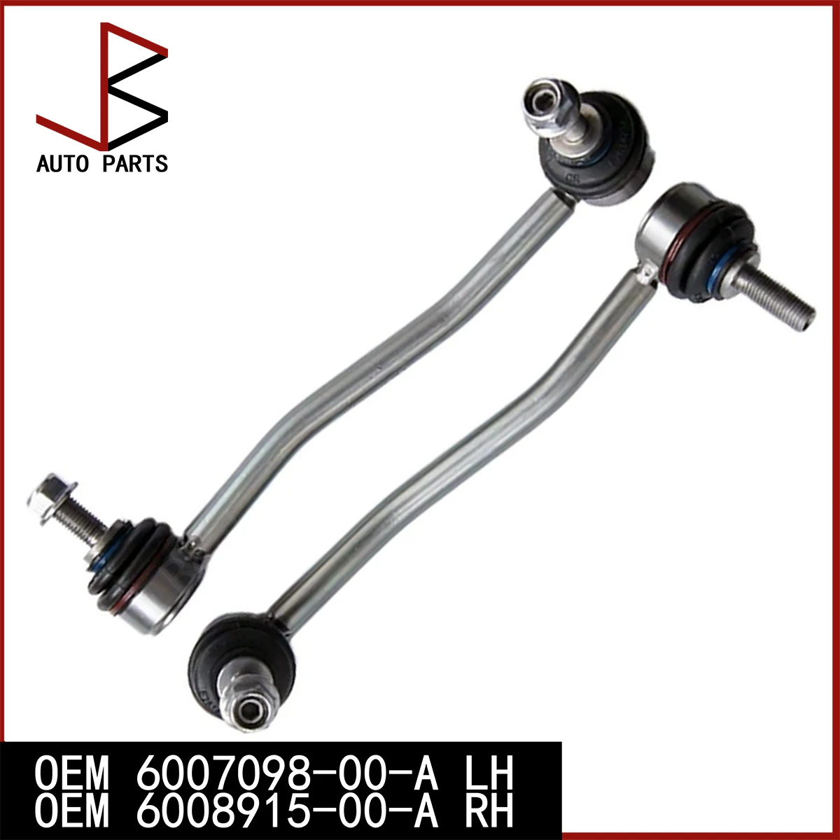 New For Tesla Model 3 2012-2016 LH & RH Front Stabilizer Bar and Links OEM 6007098-00-A 6008915-00-A 6007098 6008915