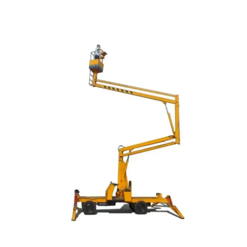 YG 10m 12m 14m Self-propelled Curved Arm Lifting Platform