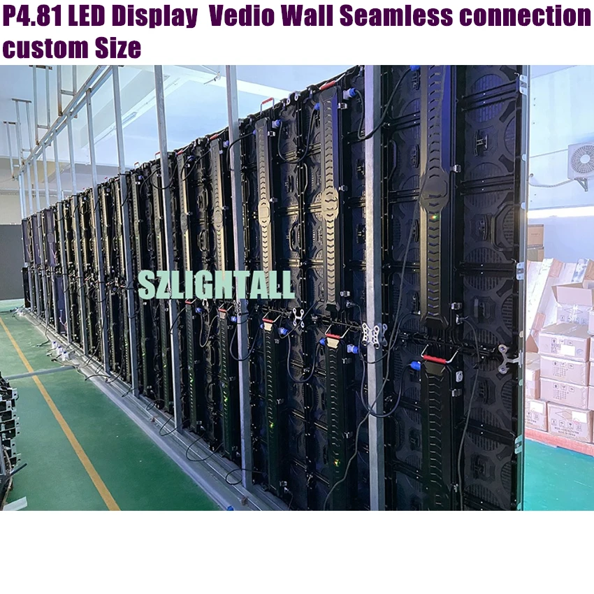 شاشة LED لتأجير شاشة حفلات الزفاف في الهواء الطلق P2.5 P3 P4 P4.81 P5 P6 P8 P10 فيديو بالألوان الكاملة 3 سنوات 500x1000mm #4