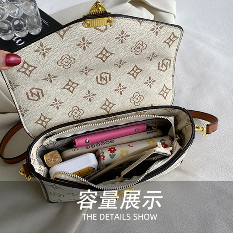 حقيبة صغيرة مربعة محمولة باليد للنساء ، حقيبة كروس بودي متعددة الاستخدامات ، كتف واحد ، حقائب يد لطول النظر ، جودة عالية ، موضة فاخرة ، جديدة ،