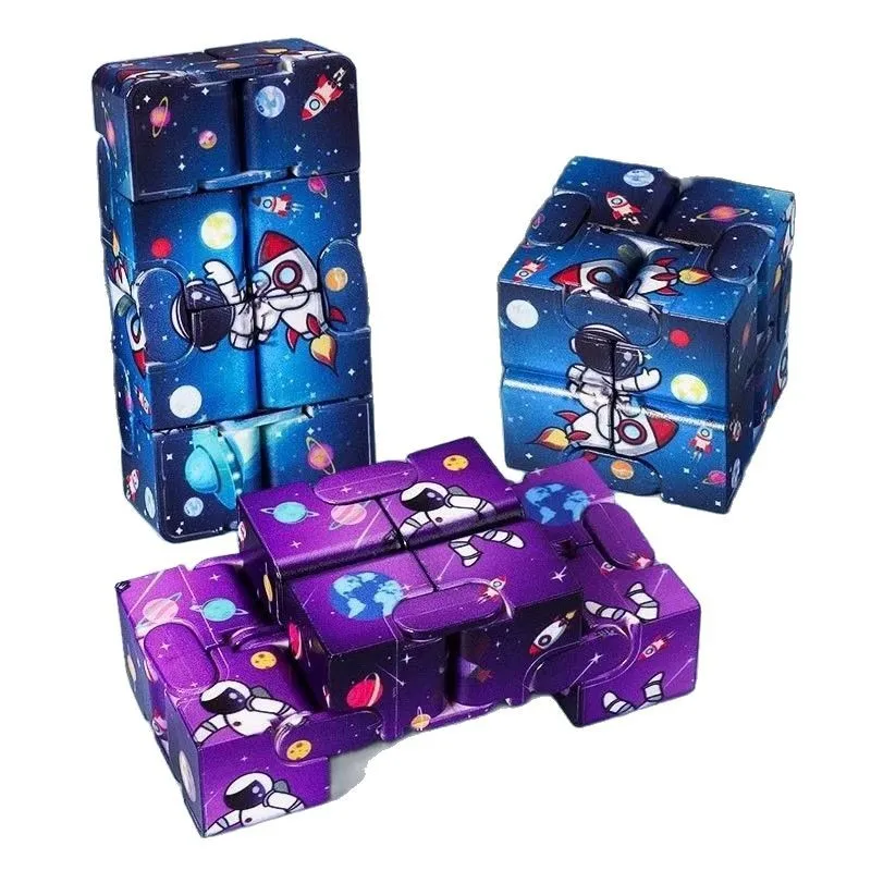 Brinquedo de transformação infinita, anti-ansiedade, alívio do estresse, jogo de ponta dos dedos, quebra-cabeça, alívio do estresse, brinquedos de pressão mágica, presentes