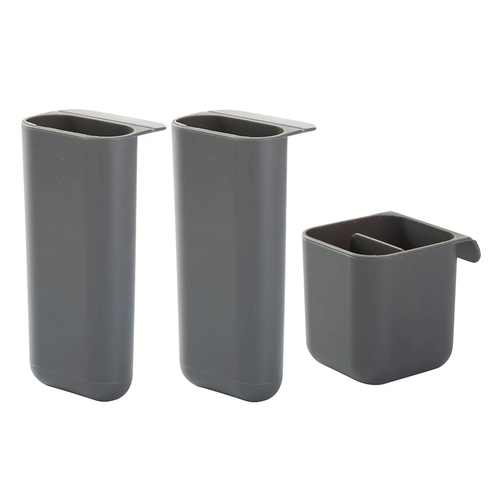 Porte-stylo Design de dessin animé, 3 pièces, organisateur de bureau pour crayons, stylos, cosmétiques, baguettes, rangement, accessoire de bureau robuste et léger