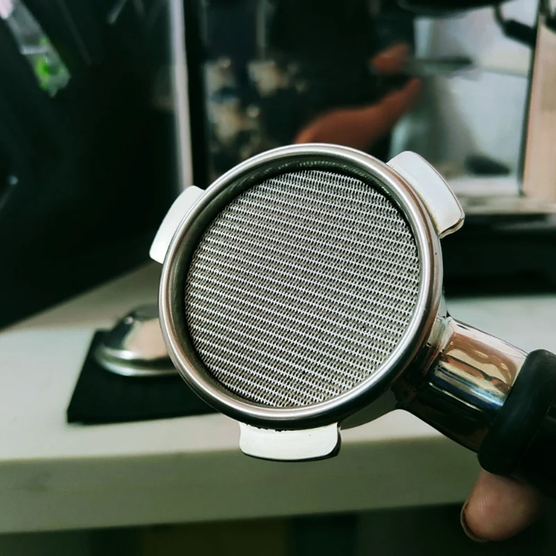 エスプレッソマシン用パックスクリーンフィルターメッシュ、ユニバーサル、コンタクトシャワースクリーン、51mm