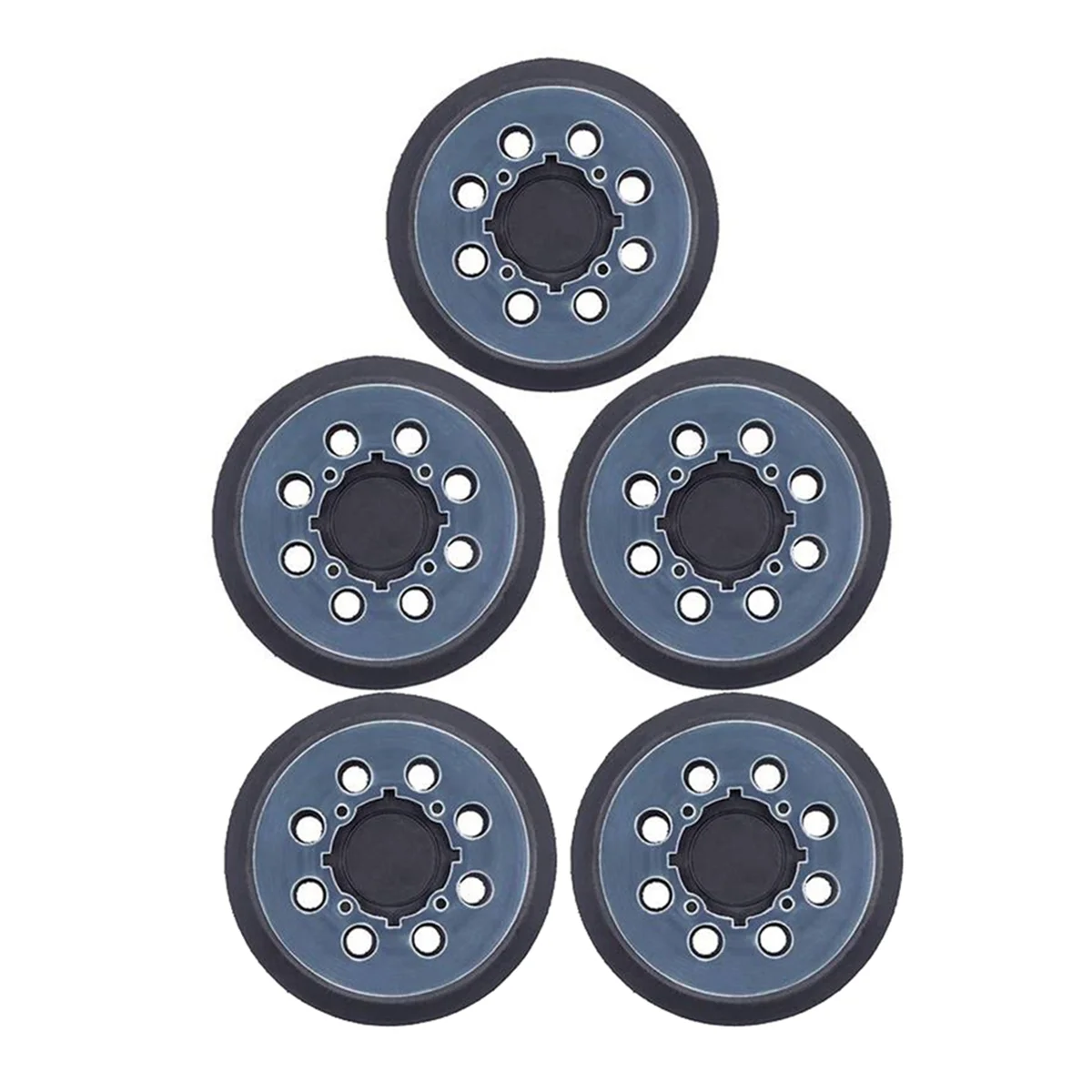 5PCS 125mm Sanding Disc Backing Pad 8 Hole Hook&Loop Abrasive Wheel for DWE6423/6423K DCW210B Orbital Sander