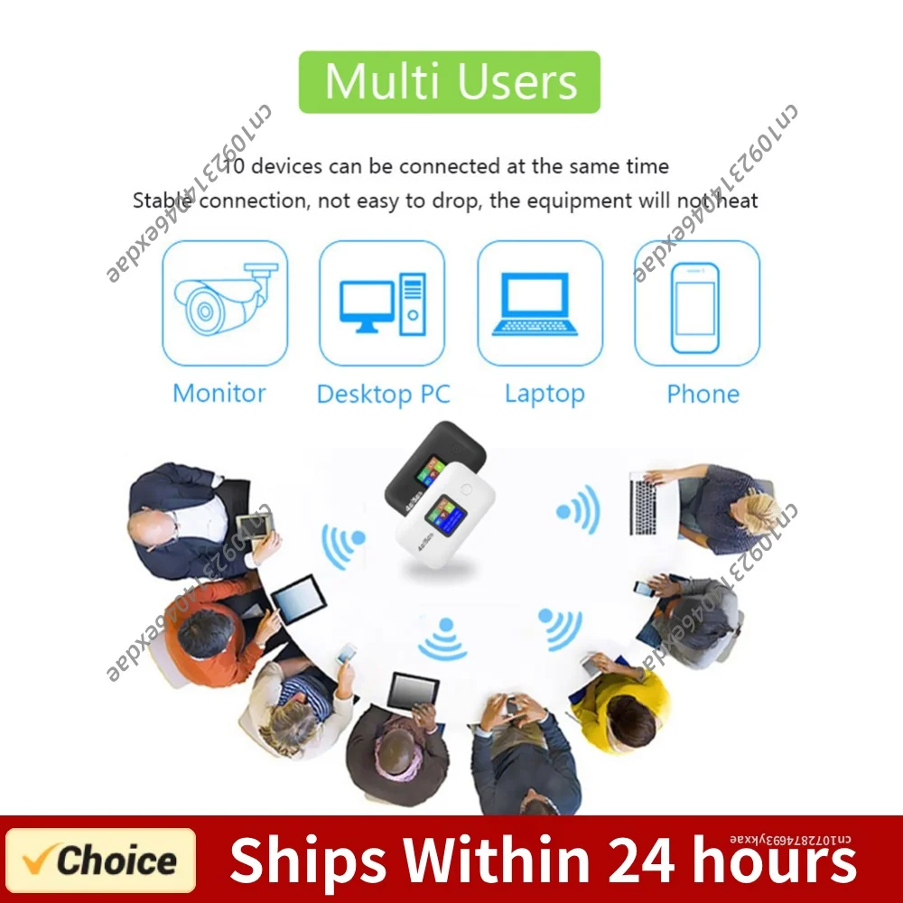 Pocket Wireless WiFi 150Mbps Wireless Portable Router 3000mAh Mobile Pocket WiFi Router with SIM Card Slot 4G Pocket WiFi Router