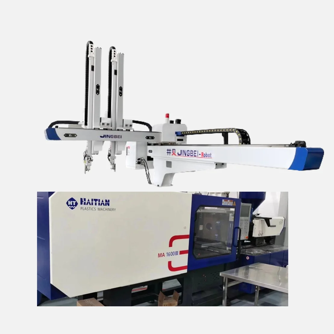 China 5 axis plastic inje ction machine manipulator Sprue picker used inje ction molding machine manipulator handling robot