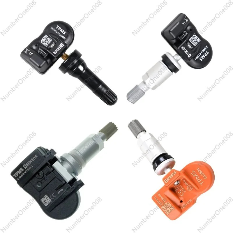 Programmable Sensor 315/433MHz 2in1 TPMS Metal Tire Pressure Sensor Universal Unlimited Edit Compatible For AUTEL Tools