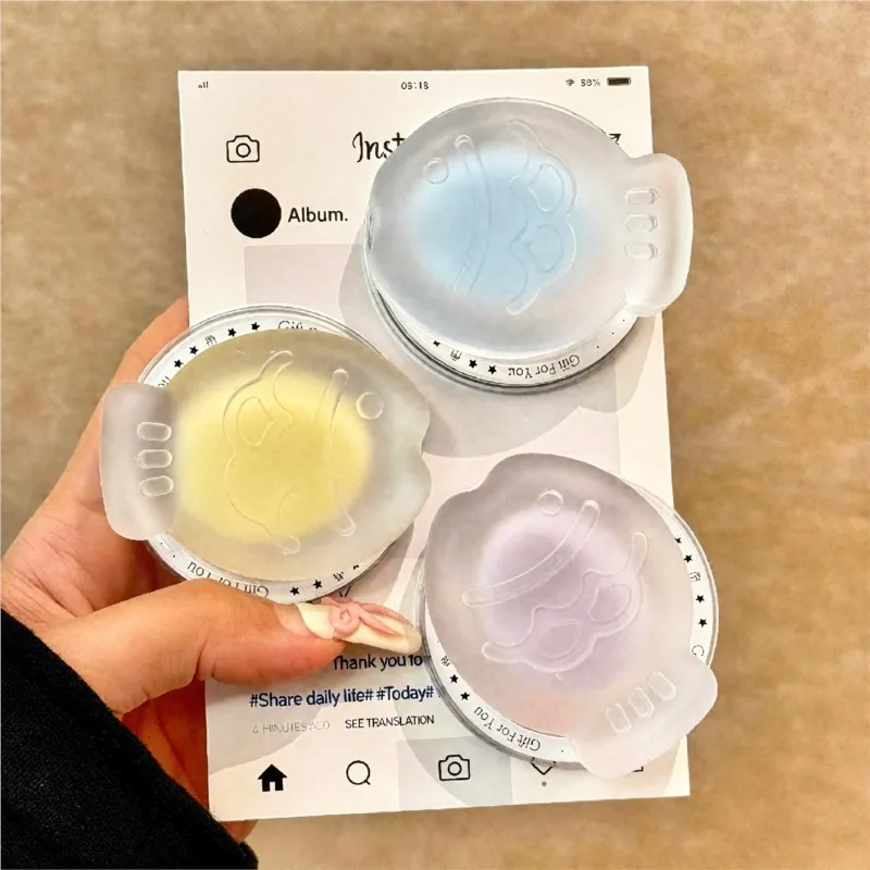 

Cute 3D Taiyaki For Magsafe Magnetic Phone Griptok For iPhone Wireless Charging Case Grip Tok Folding Finger Stand Socket Girls