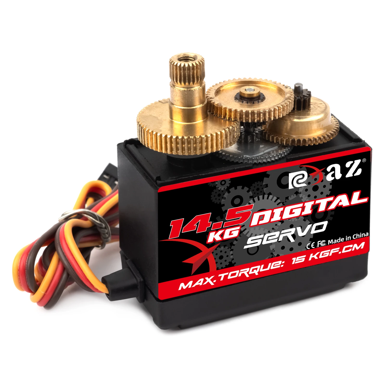 RC Servo 14.5KG Metal Gear Digitale Servomotor Stuurservo voor 1/8 1/10 RC Auto Korte Afstand Truck Monster robot Boot