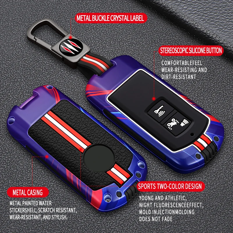 Car accessories suitable for Honda motorcycle PCX160 key cover vario click150 lead125 key protection metal shell modification