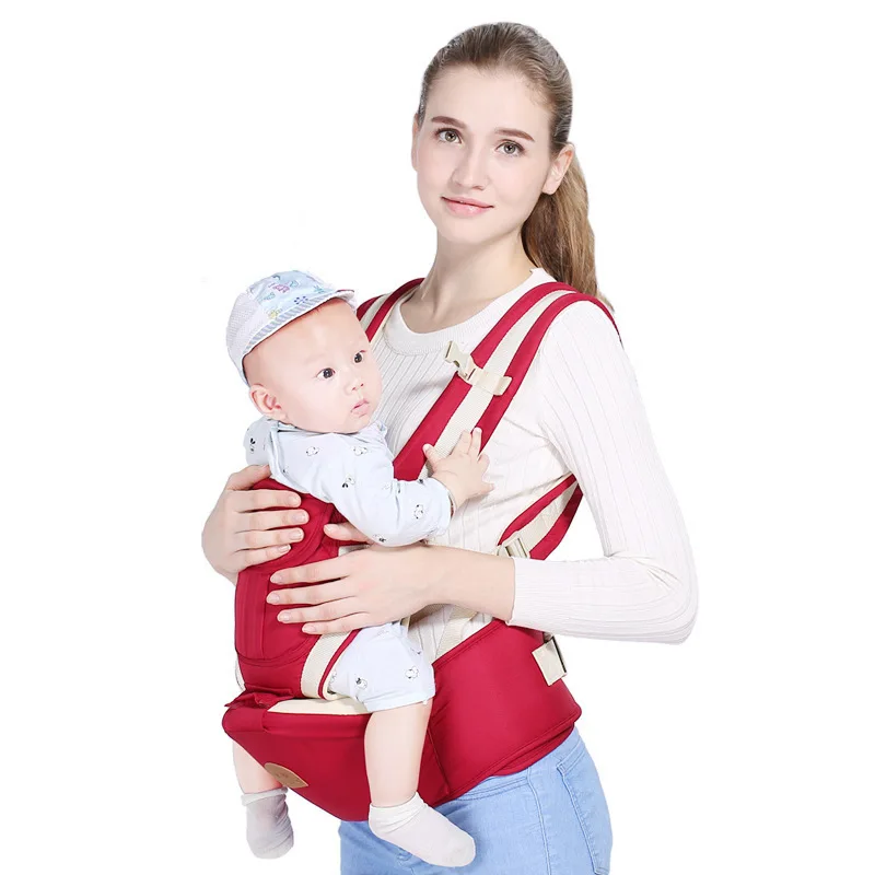 Four Seasons Breathable Baby Carrier, Multifunctional Baby Waist Stool, 3-in-1 Diagonal Strap