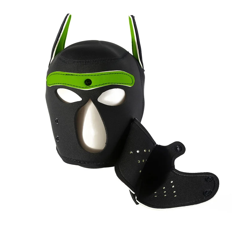 10 Kleuren Puppy Cosplay Kostuums Vergroten Groot Formaat Gewatteerd Rubberen Volledig Hoofdkapmasker Met Oren Voor Koppels Honden Rollenspellen