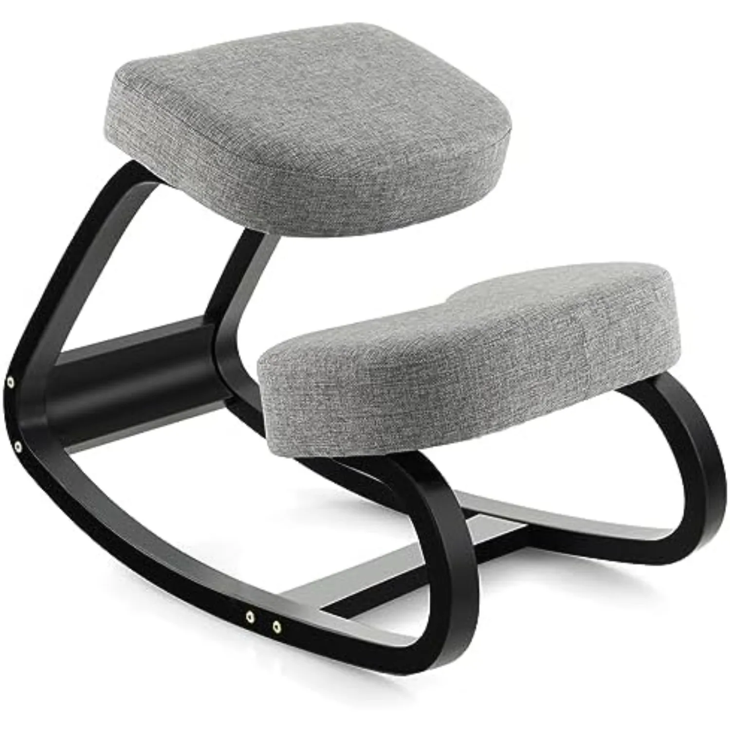 Ergonomic Kneeling Chair, Rocking Knee Chair for Upright Posture, Home Office Ergo Kneel Support Stool, Relieving Back