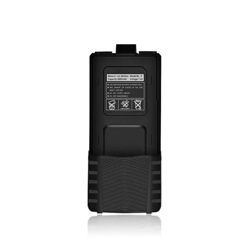 Compatible with BaoFeng UV-5R Plus 7.4V 3800mAh Rechargeable Battery UV5RA Radio Accessories BL-5 Extended Walkie Talkie Battery