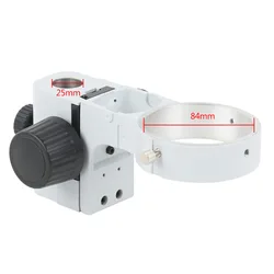 84mm Diameter Microscope Stand Holder Bracket Stereo Zoom Microscope Adjustable Industrial Trinocular Binocular Microscope Arms