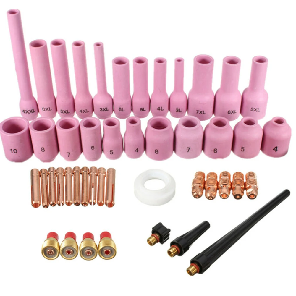 WP9 20 25 TIG Gas Lens 46x/set Spare Parts Accessories For SR 9 20 25 For TIG Welding Torch Reliable Replacement