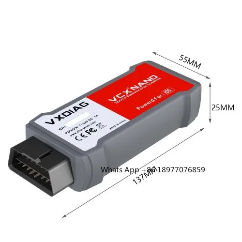 VXDIAG VCX Nano For F-ord/Maz-da 2 In 1 With IDS Diagnostic Tool USB/WIFI