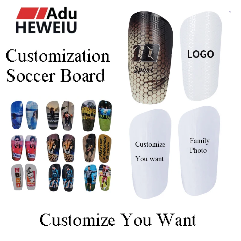 Customized Personalized Shin Guard Sports Soccer Shin Pad Leg Support Football Shinguard For Adult Teens Children Kids Gift