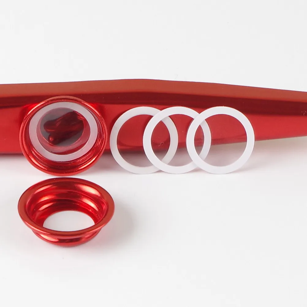 Kazoo Replacement Diaphragm Membranes 10 Piece Set Easy Install Clear Bright Sound Instrument Parts