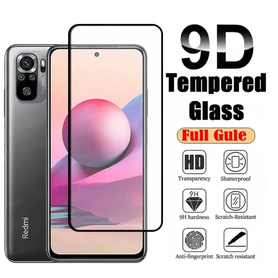 

Защитное стекло 9H для Xiaomi Redmi Note 13 12 11 Pro 8 7 12C 10C 9C 10 9 9A 9S 10S 11S Mi 13T 12T 11T Lite