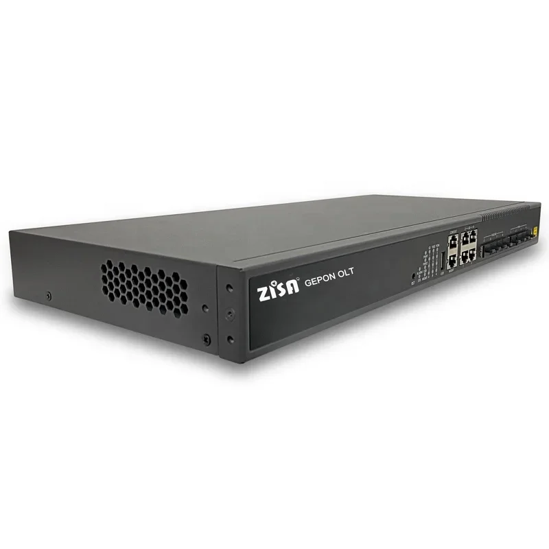 Factory Price ZISA OP3604E 4PON EPON OLT MINI 4port Fiber Optic Equipment Appliance Gigabit Uplink IP TCP