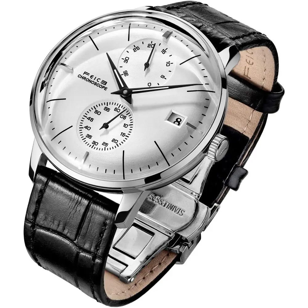

Автоматические часы EICE для мужчин в стиле Баухаус, механические мужские часы, повседневные водонепроницаемые противоударные часы DrWatch StainlUnique Gits M212 Slive