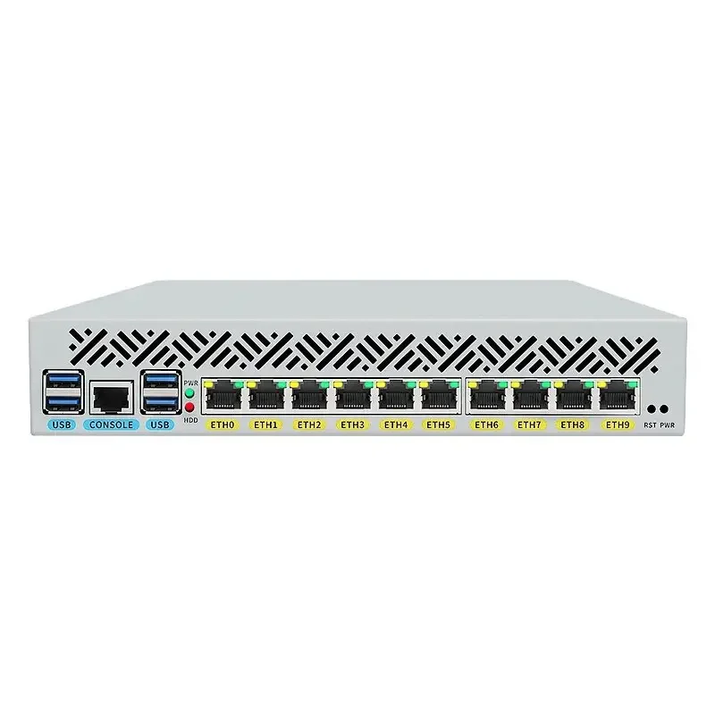 More than ten generations, network port industrial computer i7-10510u i210 camera computer, soft routing