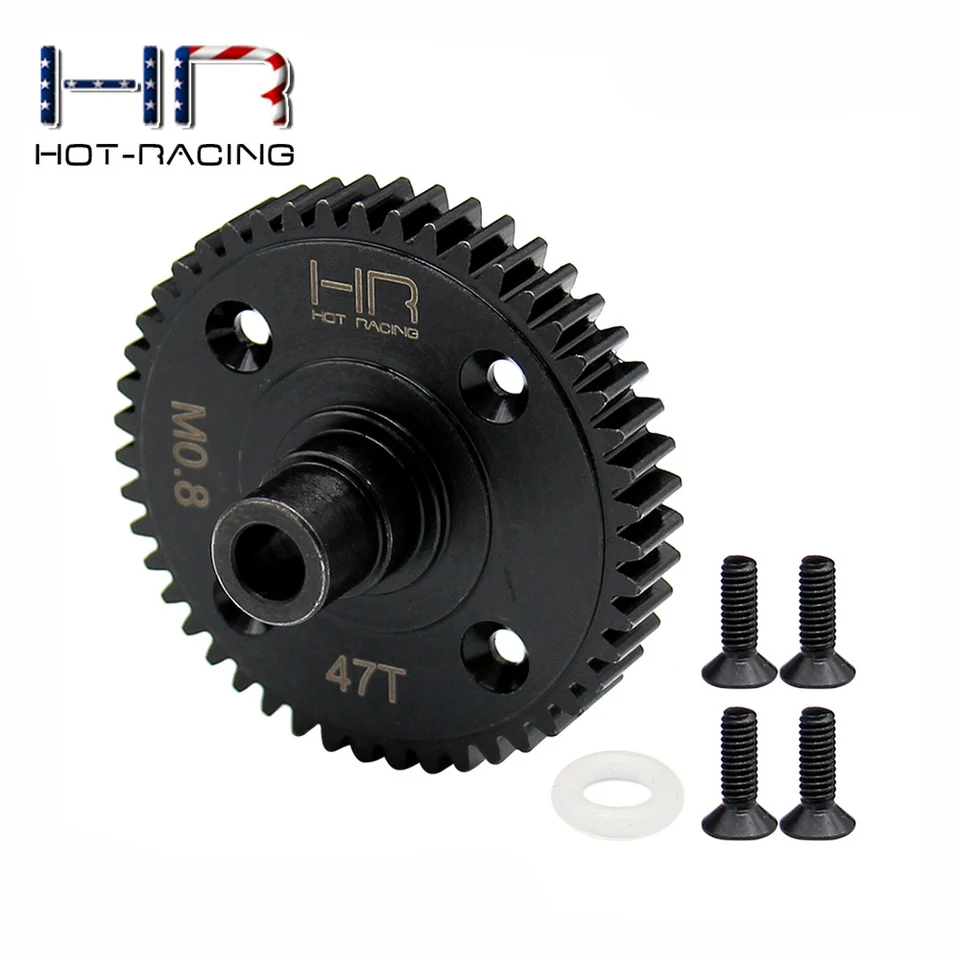 HR Parts Center differential gear 47T module 0.8 for TRAXXAS MINI