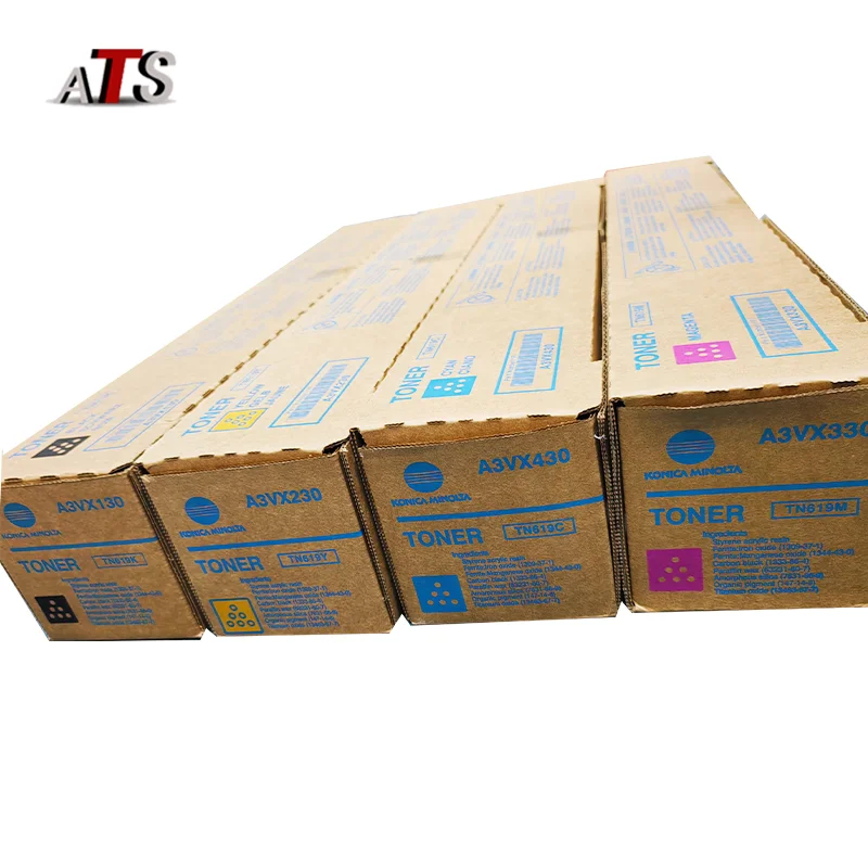 

TN619 Original Toner Cartridge for Konica Minolta Bizhub PRESS C1060 1070 AccurioPress C2060 2070 3070 3080 4070 4080 Toner