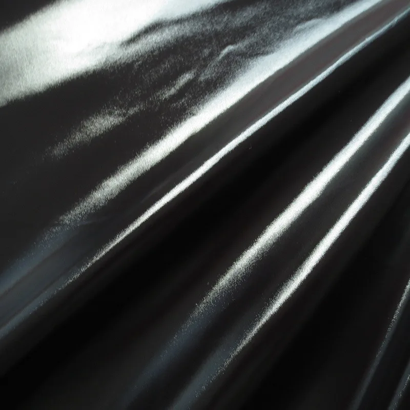 Hochdichter 310T-Nylon-Taft, glänzender Stoff aus PU-beschichtetem Material für Daunenjacken im Winter – Detail 6