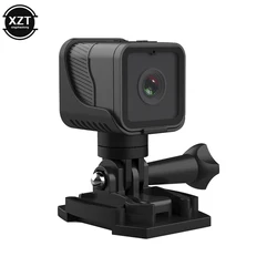 Impermeável sem fio Mini Sports Camera, Wifi Micro Camera para Equitação ao Ar Livre, DV, 4K, HD, 1080P, F2.4, 12m, Novo