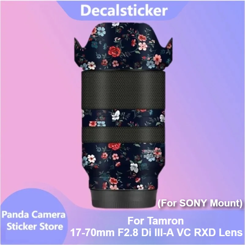 Para Tamron 17-70mm F2.8 Di III-A VC RXD (para montura SONY), adhesivo protector para lente, película protectora antiarañazos, revestimiento protector B070