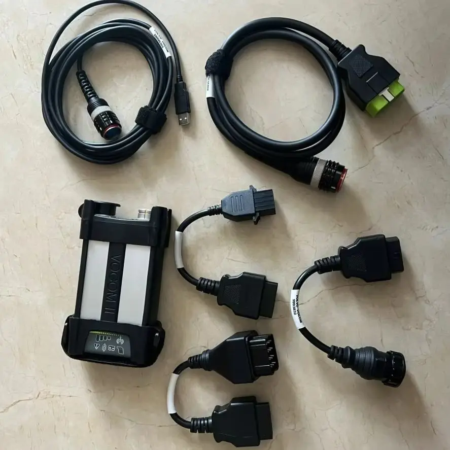 Full System VOCOM 2 For Volvo Truck Diagnosis Tools Interface Scanner OBD Cables