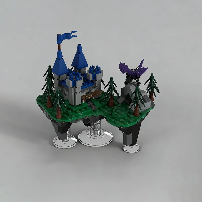 332 قطعة MOC الكون الممالك العالم الكون نموذج بناء هدية الكريسماس كتل لعبة العمارة لتقوم بها بنفسك فكرة التعليم الطوب #2