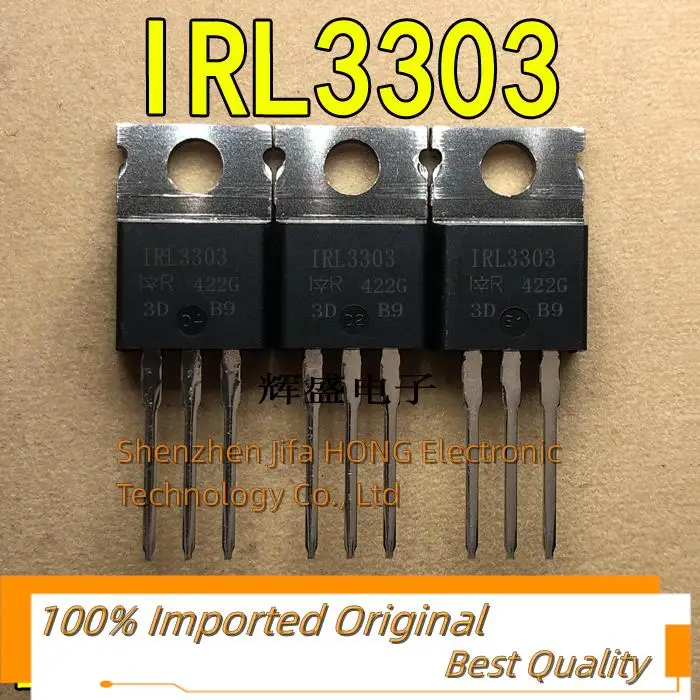 10PCS/Lot  IRL3303 38A,30V,68W TO-220  MOSFET  Best QualityReally Stock Original